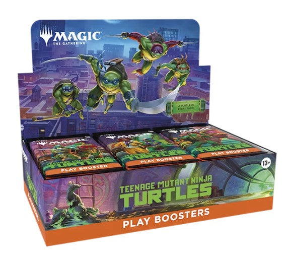 *PREORDER* - BOX PLAY BOOSTER - TEENAGE MUTANT NINJA TURTLES (30 BUSTE) - ITA