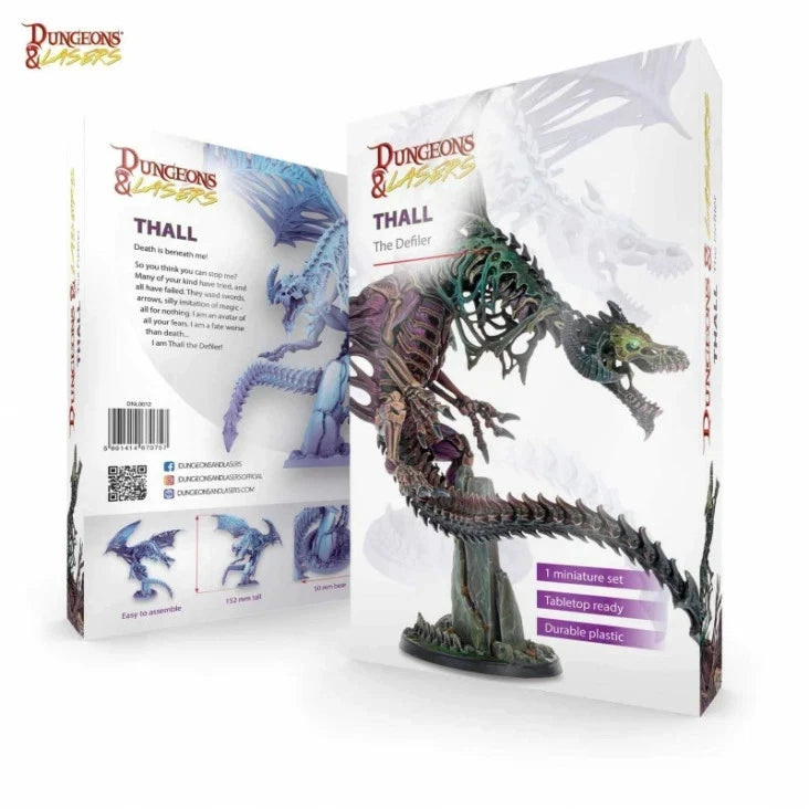 D&D Miniatures Dungeons & Lasers - Thall (da assemblare e dipingere)