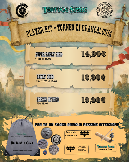 Player Kit – Torneo di Brancalonia - COMOFUN 2026