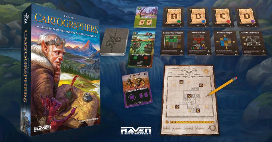 *PREORDER* - Cartographers - Edizione Italiana Nuova Ristampa