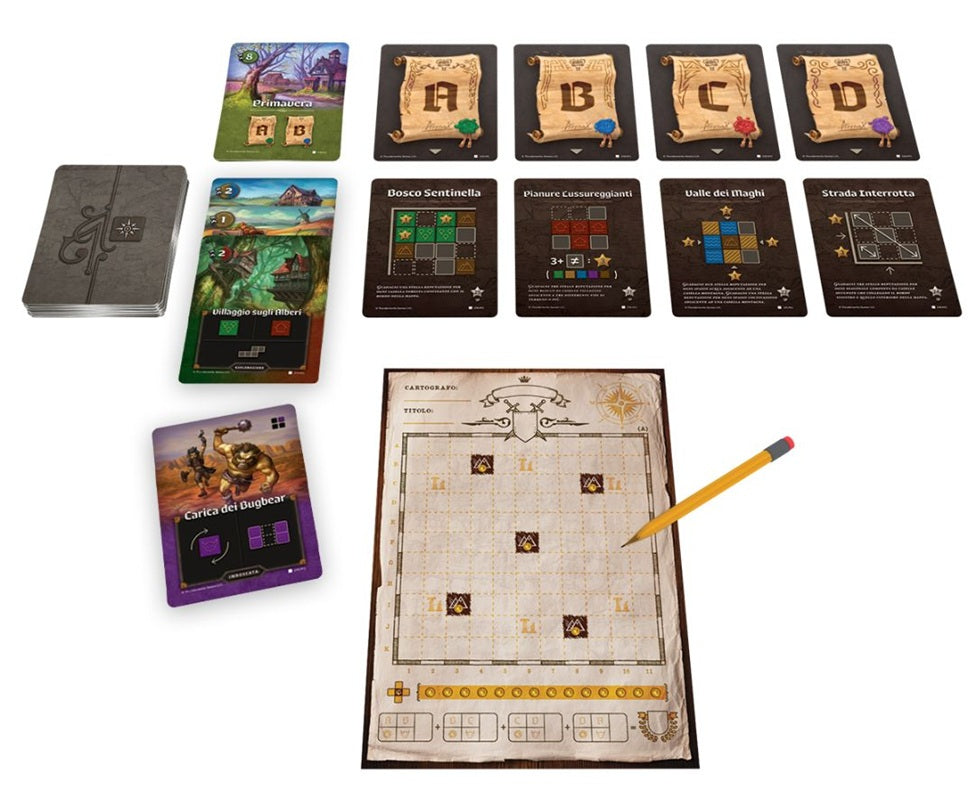 *PREORDER* - Cartographers - Edizione Italiana Nuova Ristampa