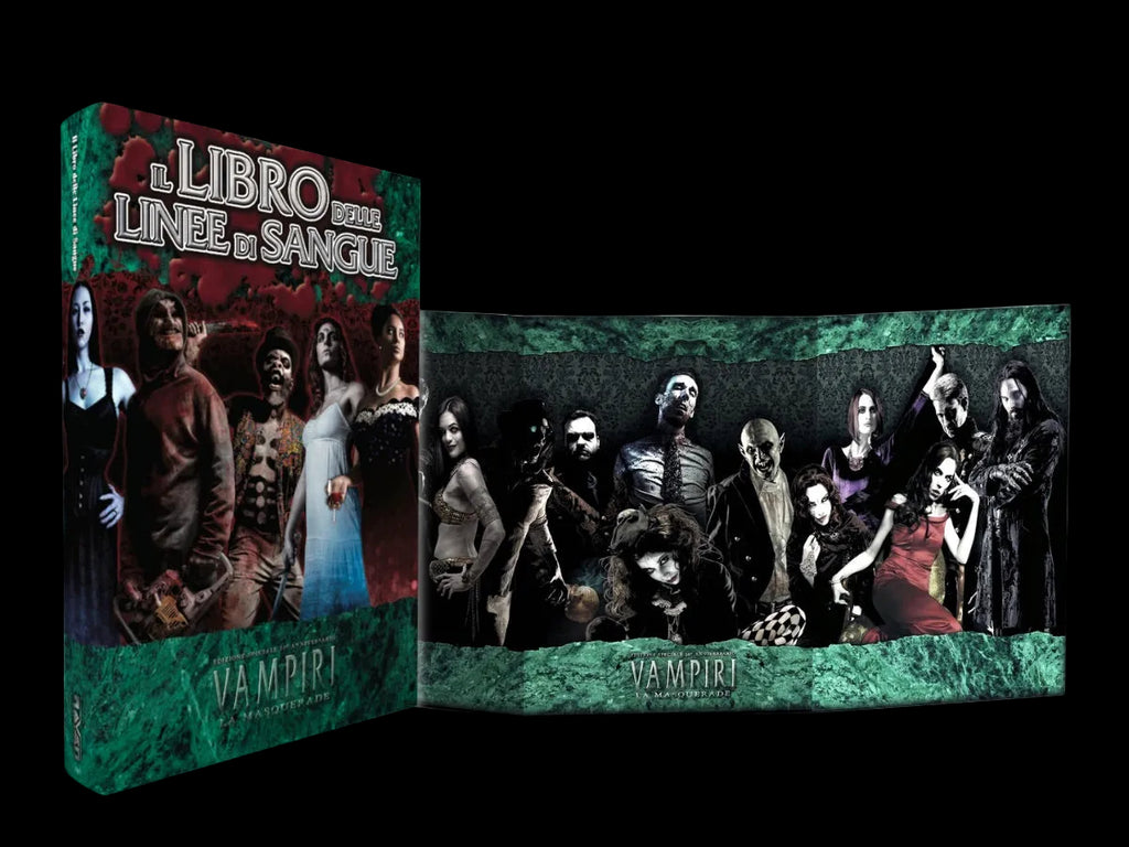 Vampiri La Masquerade 20° Anniversario - Il Libro delle Linee di Sangue & Schermo