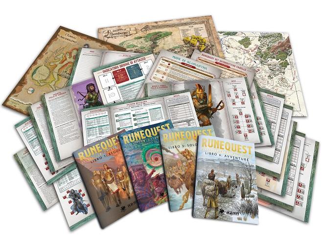 RuneQuest Edizione Italiana - Set Introduttivo Nuova Edizione