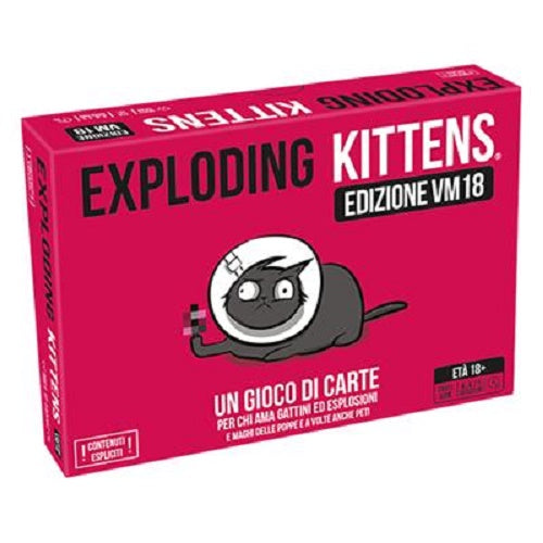 Exploding Kittens VM18 - Pink Edition - Italiano