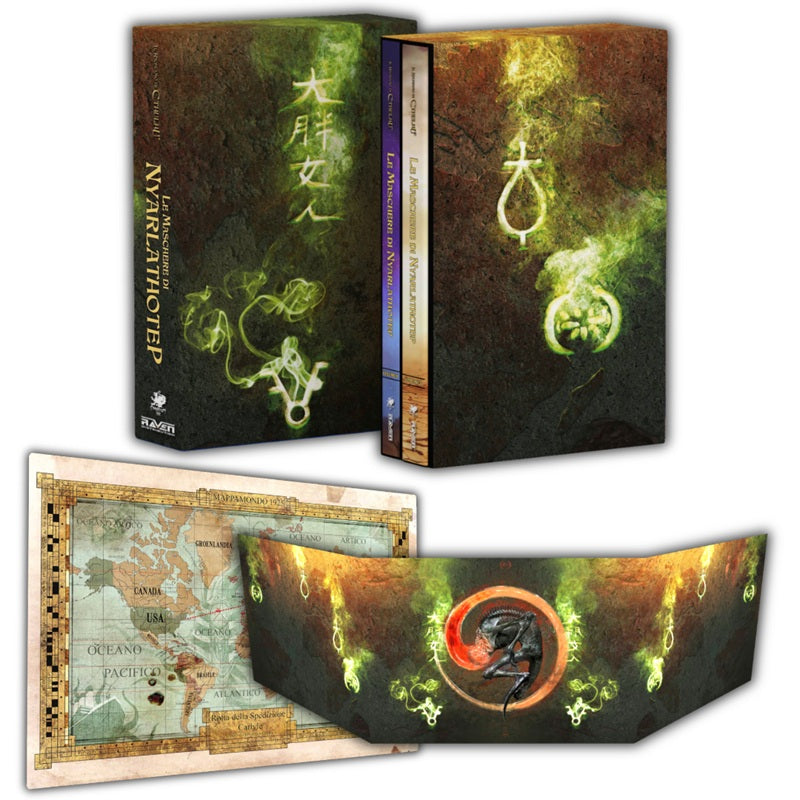 Il Richiamo di Cthulhu – Le Maschere di Nyarlathotep (Ed. Raven Distribution)