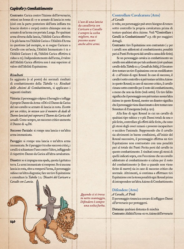 EDIZIONE MAGNUM OPUS - Pendragon Edizione Italiana - Manuale Base