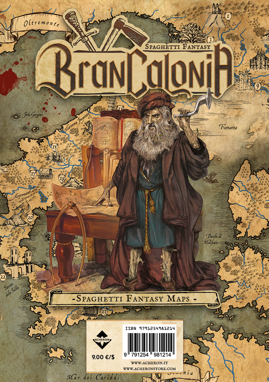 Brancalonia - Spaghetti Fantasy Maps