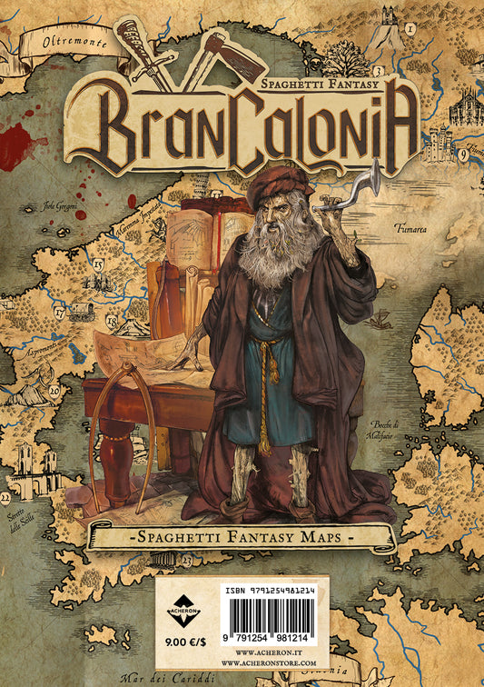 Brancalonia - Spaghetti Fantasy Maps