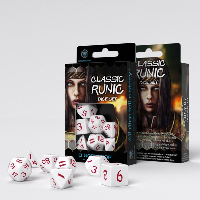 Q WORKSHOP – Dice Sets (Set di 7 Dadi)