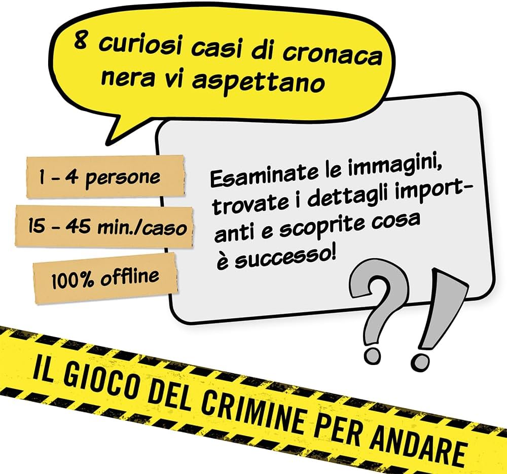 Hidden Games - Sotto Sospetto: Otto Diverse Sfide Investigative