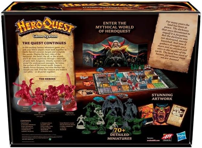 Avalon Hill - HeroQuest Game System - English