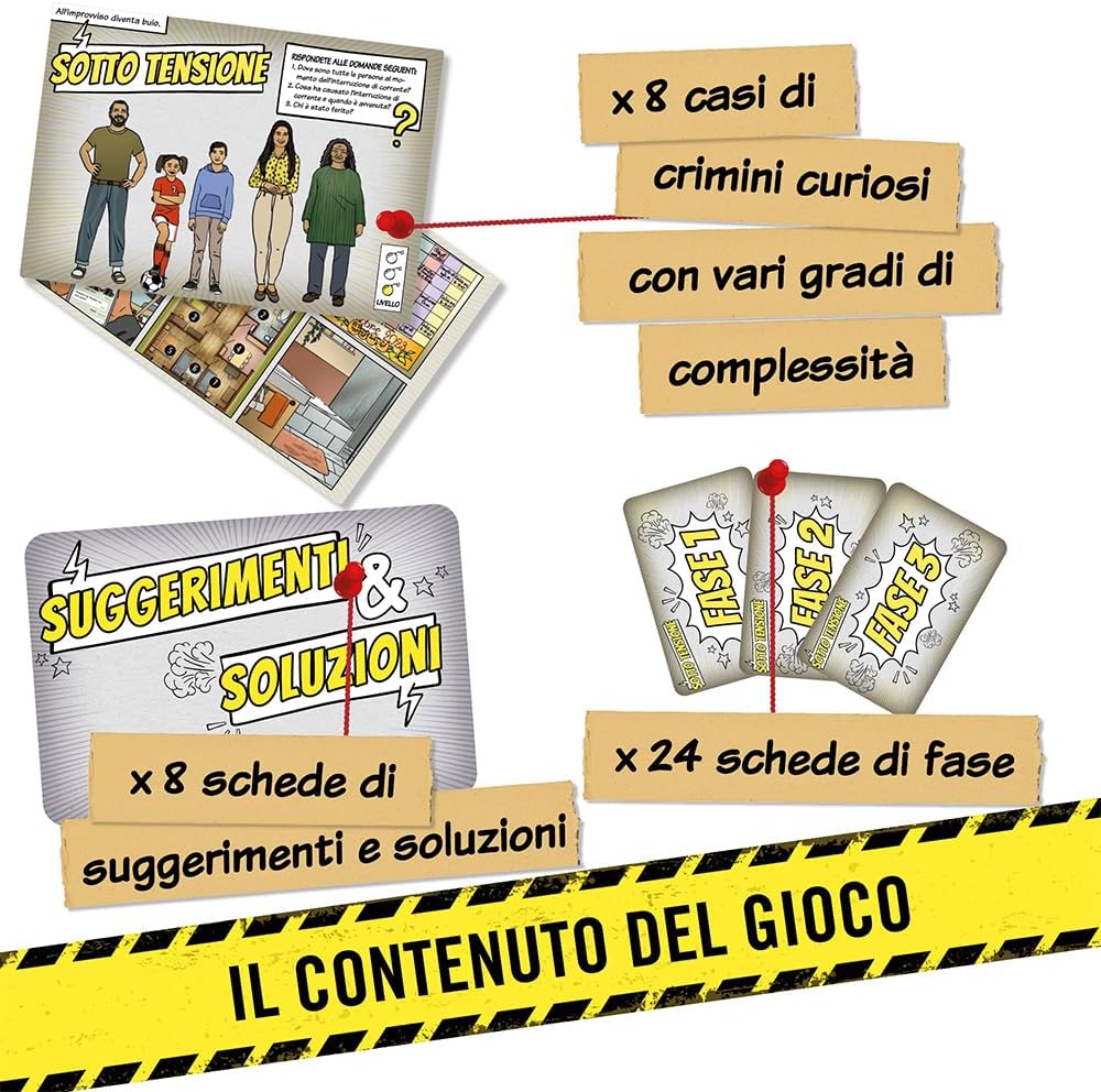 Hidden Games - Sotto Sospetto: Otto Diverse Sfide Investigative