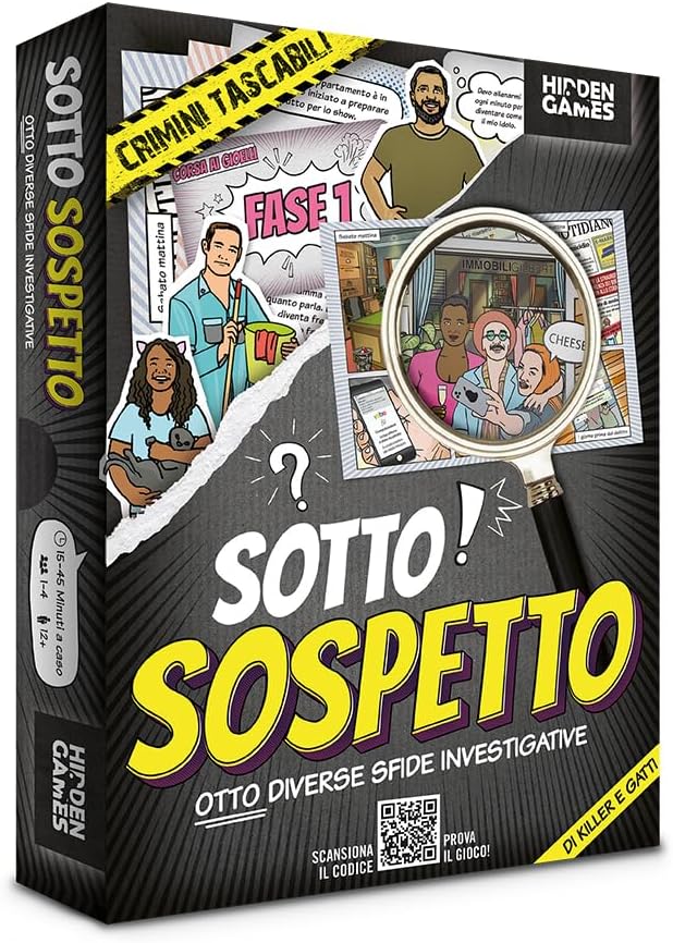 Hidden Games - Sotto Sospetto: Otto Diverse Sfide Investigative