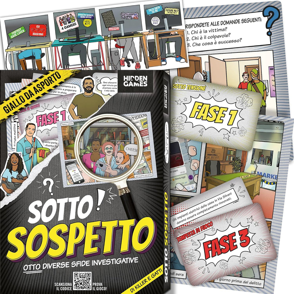 Hidden Games - Sotto Sospetto: Otto Diverse Sfide Investigative