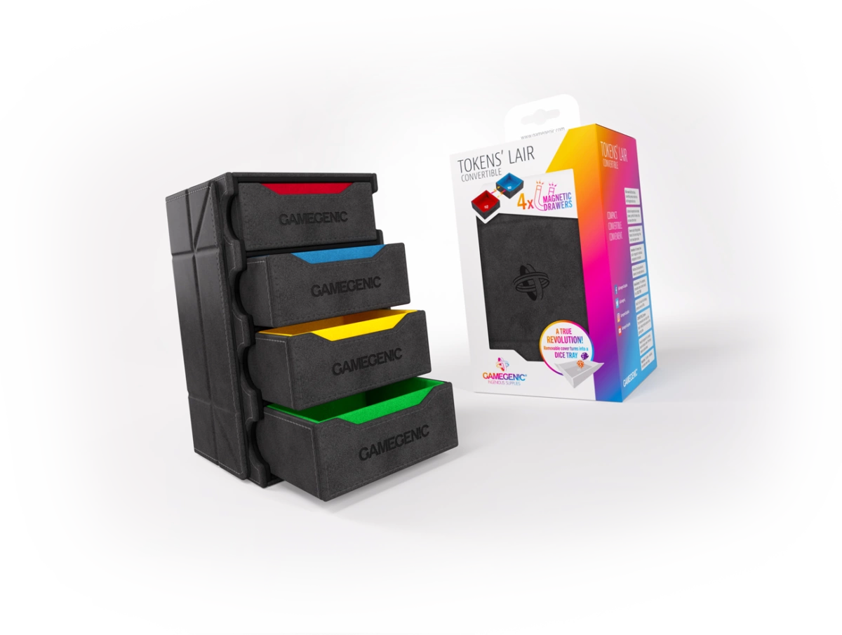 Gamegenic – Token Lair Convertible (Dark Grey)