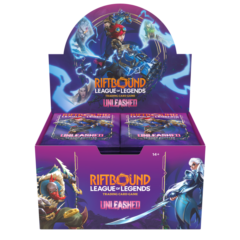 *PREORDER* - RIFTBOUND - UNLEASHED - BOOSTER DISPLAY (24 BUSTE) - ENG