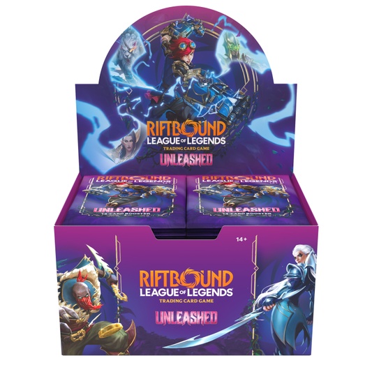 *PREORDER* - RIFTBOUND - UNLEASHED - BOOSTER DISPLAY (24 BUSTE) - ENG