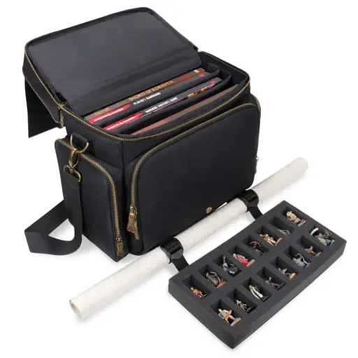 Enhance Tabletop Series Adventurer's Travel Bag Black